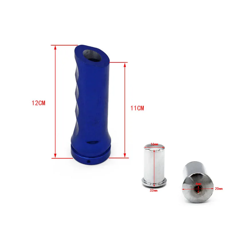 Универсальный алюминиевый корпус ручки переключения передач с логотипом |