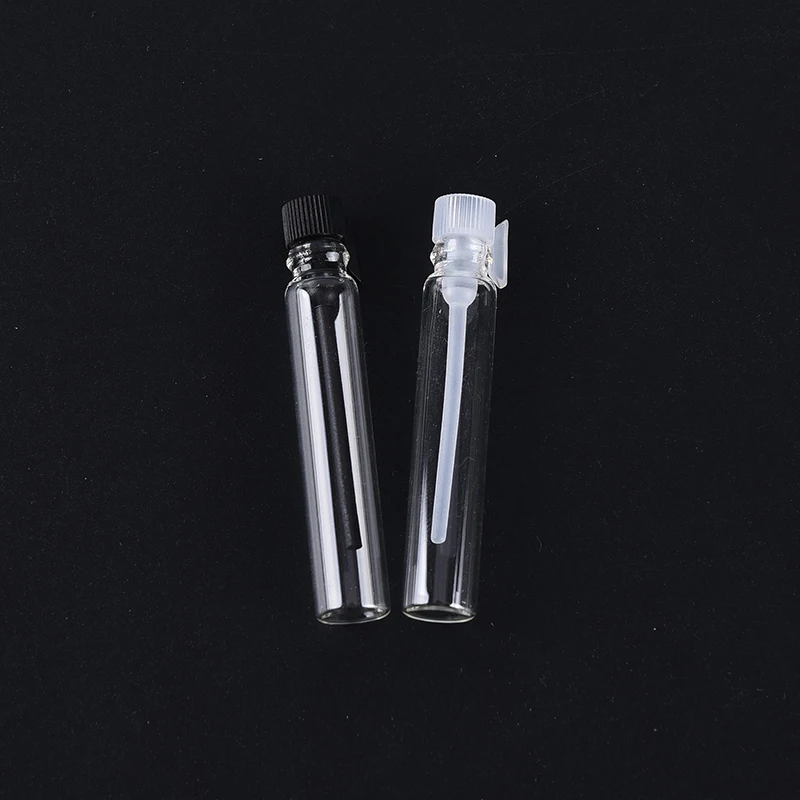 

100Pcs 2ml Perfume Glass Dropper Bottle For Essential Oils Empty Perfume Bottles Travel Container For Sample
