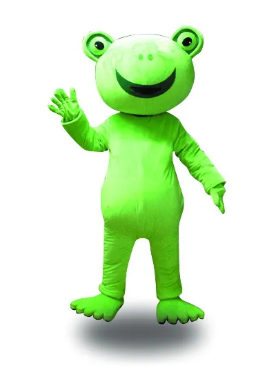 Hot Sale Classic Version frog man green Mascot Costume Adult Halloween Birthday party cartoon Apparel Cosplay Costumes | Тематическая
