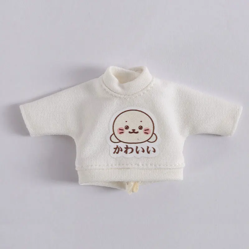 

Ob11 baby skirt hoodie haren trouser suit beautiful knot pig baby sister head round doll clothes dress doll Accessories