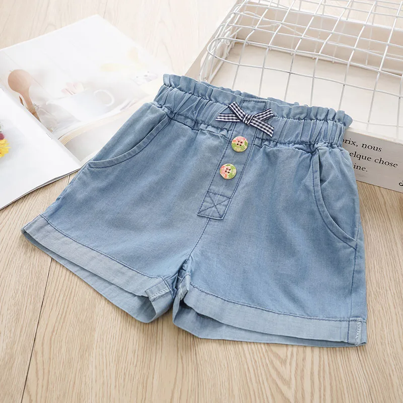 Bear Leader/шорты для девочек новые летние детские брюки модные однотонные леггинсы