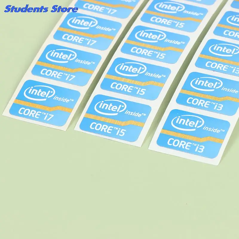 New Ultrabook Prestaties Label Sticker Laptop Logo Intel Core Vier-Generatie I3 I5 I7 | Канцтовары для офиса и дома