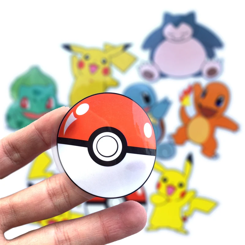 Наклейка на автомобиль с покемоном наклейка одежду Пикачу чармандер Сквиртл