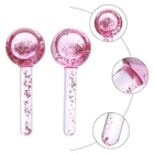 1 комплект в партии, 2 шт лицевая льда основного хода шарообразные, прохладный уход за кожей лица роликовые шарики инструменты для ухода за лицом