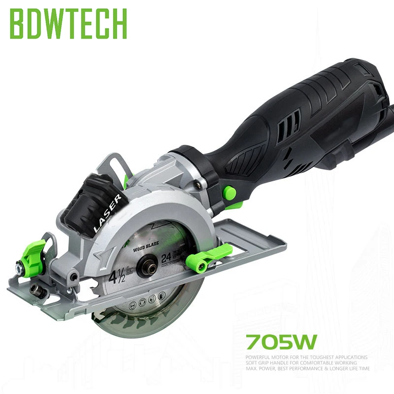 Bodew Tech BTC02 электрическая мини циркулярная пила 705 Вт 3500 об/мин по дереву резка: 42 8