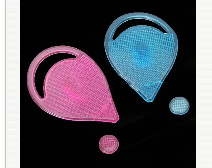 Супер мягкая и приятная на ощупь ткань Силиконовая Массажная кисть чистой