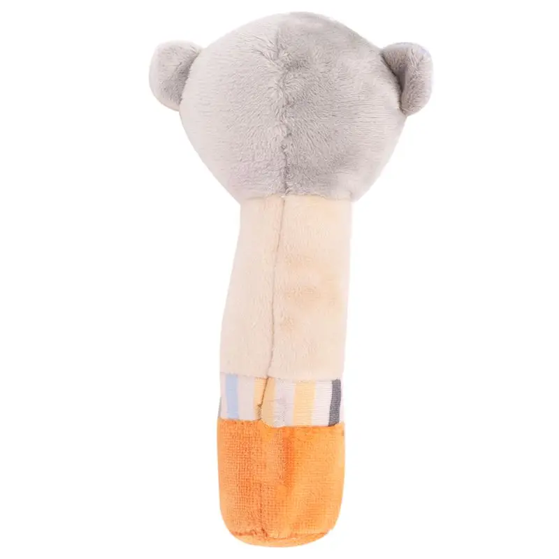 1 шт. мягкая плюшевая погремушка захватывающая Успокаивающая животные BB ручная