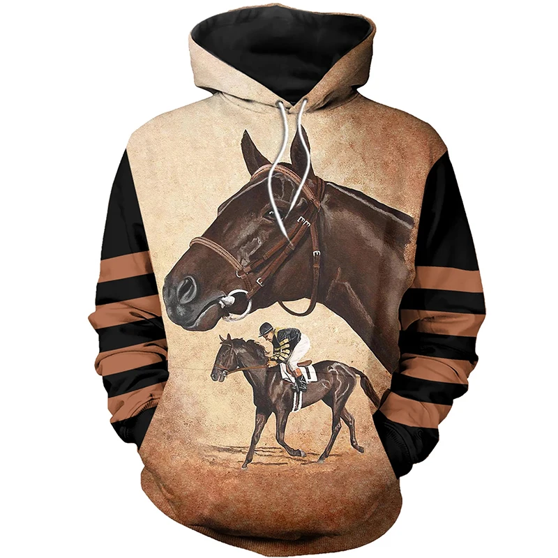 

PLstar Космос животное Чемпион медаль скачки 3d толстовки/Толстовка зима осень длинный selvee Harajuku streetwear-11