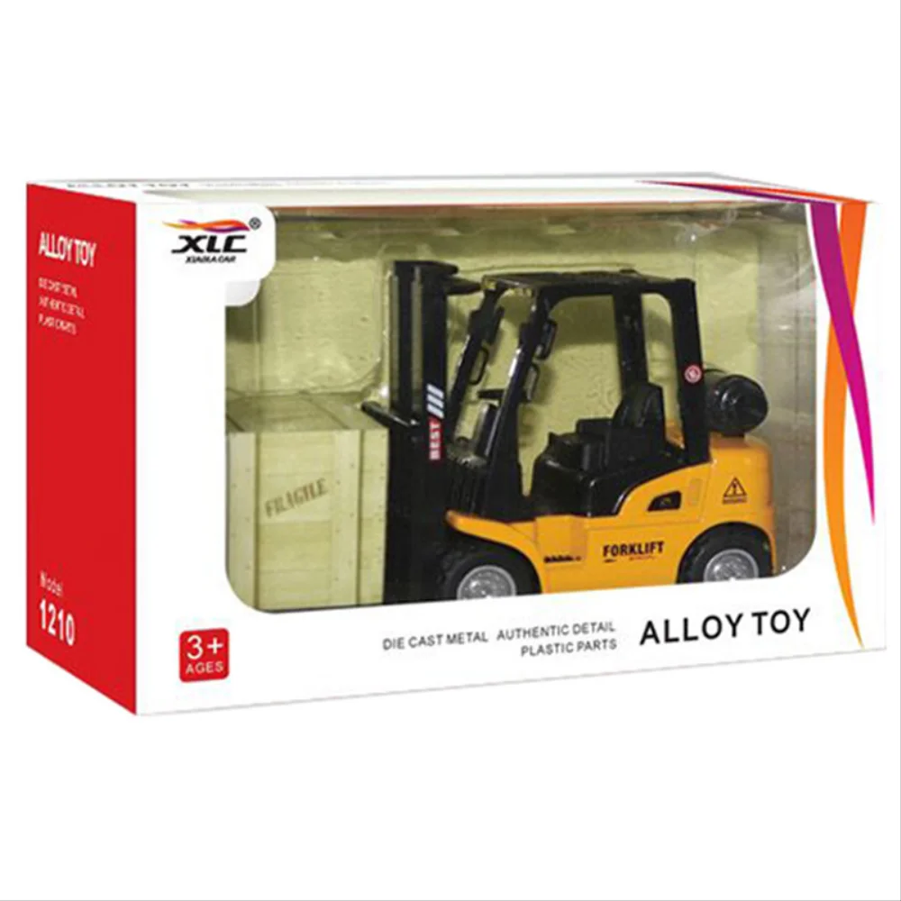 

Alloy Boy Toy Car Construction Vehicle Children Lift Forklift Child Model Toy Gift Box