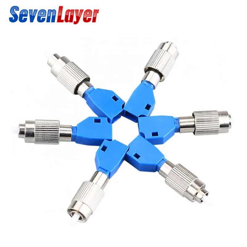 FC-LC Женский к FC Мужской гибридный конвертер адаптер волоконно-оптический