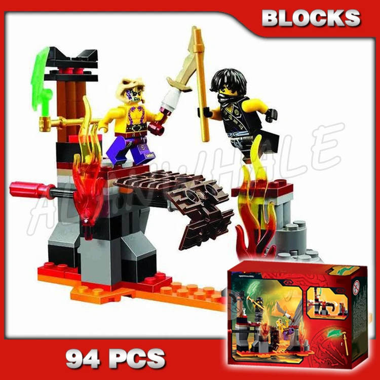 

94 шт., шлем с черепом Lava Falls Cole Slevin 10316, строительные блоки, развивающие кирпичи, сборные подарки, совместимы с моделью