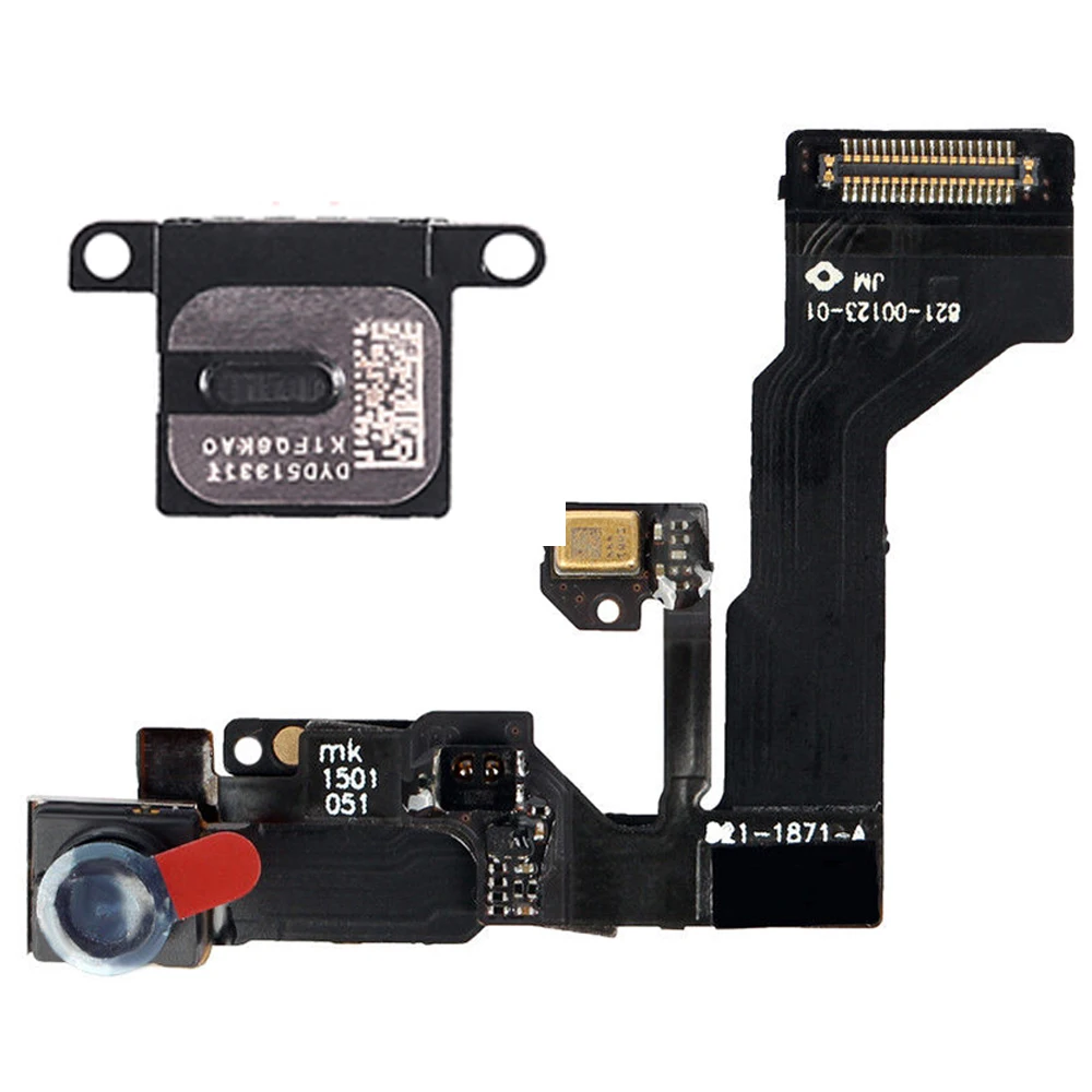 For iPhone 6 6Plus 6s 6sPlus Front Facing Camera With Sensor Proximity Light Microphone Flex Cable + Ear Piece Sound Speaker