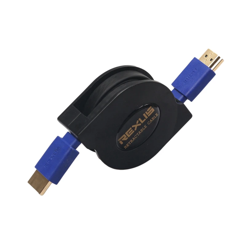 

HDMI-совместимый кабель REXLIS 6 футов, регулируемая Выдвижная ТВ-линия HD для ТВ, компьютера, игровой консоли, проектора, DVD