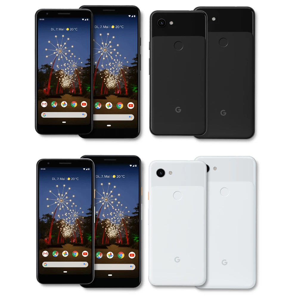 google pixel 3a 3axl us version unlocked mobile phone 5 6 6 0 4gb ram 64gb rom 12mp octa core 4g lte android smartphone free global shipping