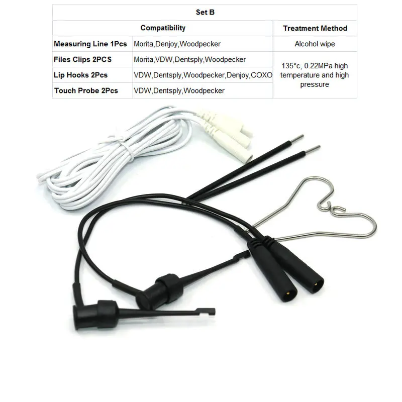 Стоматологическая стоматологическая эндо обработка Измерительный Провод