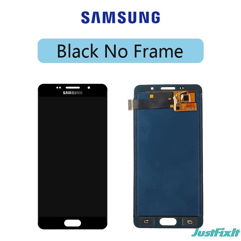 Супер Amoled ЖК-дисплей для samsung Galaxy A5 A510F A510F/DS A510M A510M/DS A510FD A510Y кодирующий преобразователь сенсорного экрана в сборе