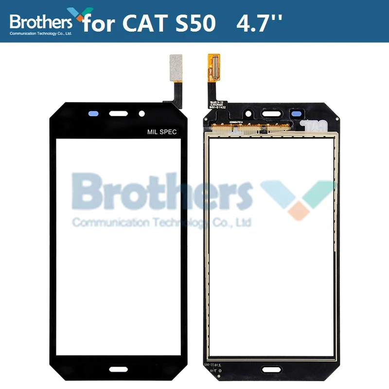 

for CAT S50 Touch Screen Digitizer Front Touch Glass for CATS50 Touch Panel Sensor Panel Glass Phone Replacement Tested Working