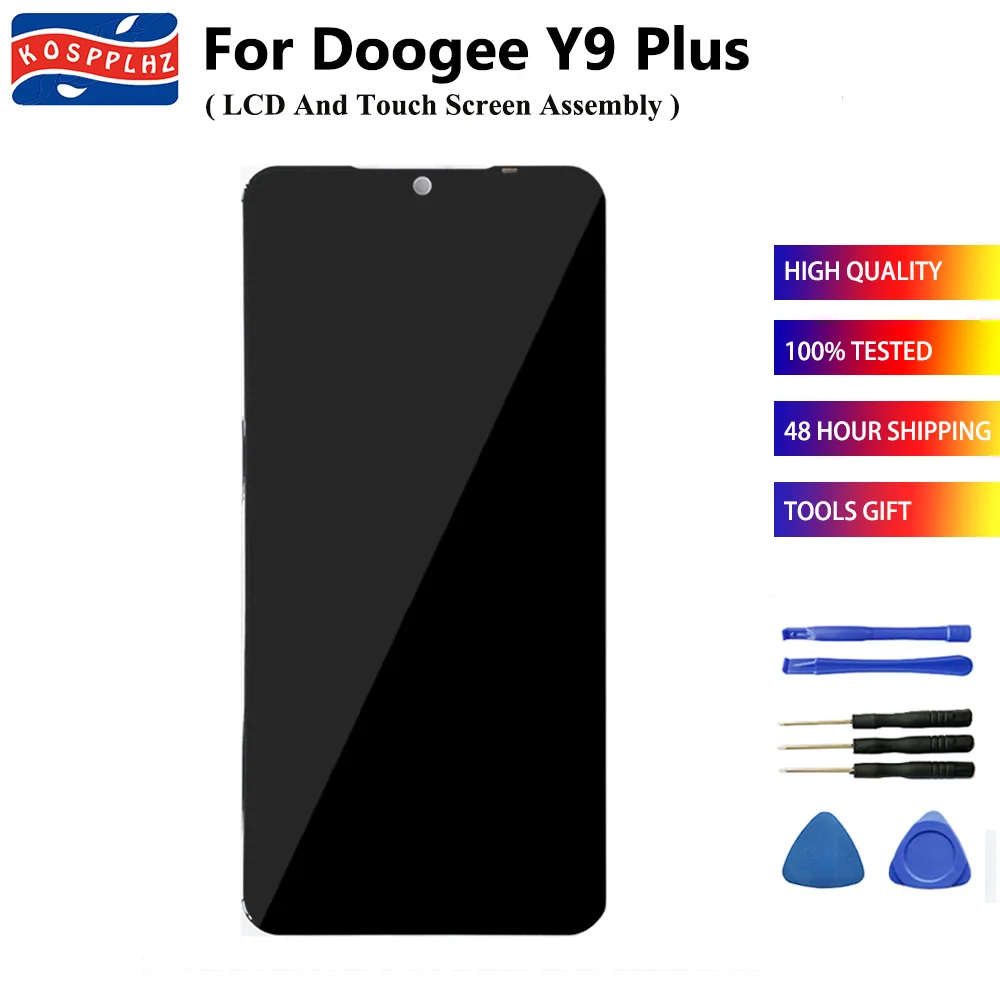 ЖК-дисплей KOSPPLHZ 6 3 дюйма Для DOOGEE Y9 PLUS сенсорный экран в сборе для Doogee Y 9 Y9Plus сменные