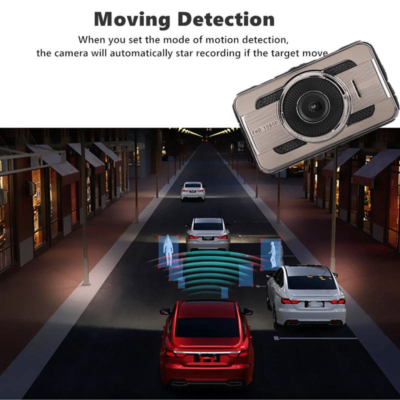 Odare HD 1080P 3 0 дюймов 170 градусов видеорегистратор WiFi Full Автомобильный Камера