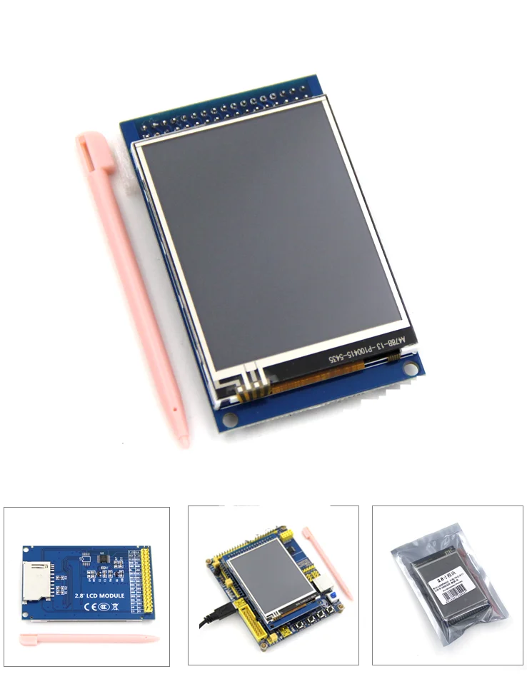 2 8 дюймов 34P 65K TFT ЖК экран модуль (сенсорный/без касания) ILI9341 IC 320*240(RGB) 8/16 бит