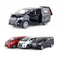 new 132 toyota alphard car model alloy car die cast toy car model pull back childrens toy collectibles gift free shipping