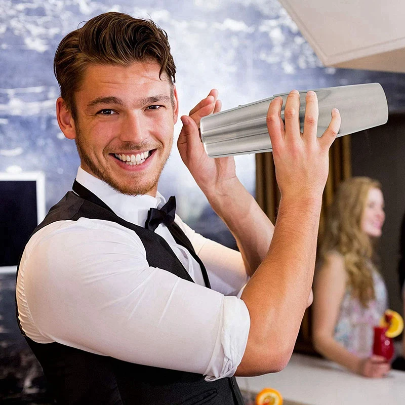 Набор коктейльных шейкеров: Профессиональный Бостонский шейкер коктейльное