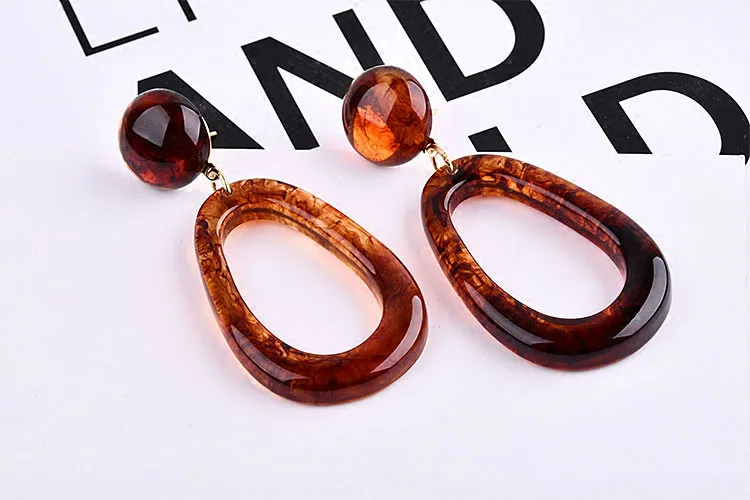 Японские и корейские антикварные ювелирные изделия имитация янтарного акрила