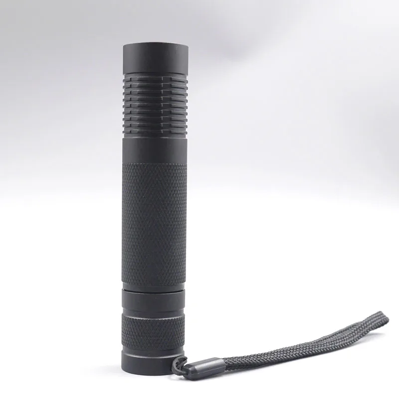 Manta Ray S9 черный УФ 365nm 6 Вт Светодиодный светильник вспышки, nichia 365UV в стороне, УФ лампа светильник отражатель smo, флуоресцентный агент обнаружения