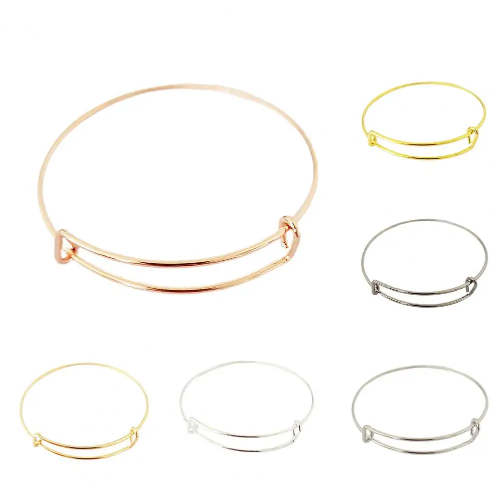 

Women Simple Adjustable All-match Slidable Bangle Bracelet Jewelry Accessory