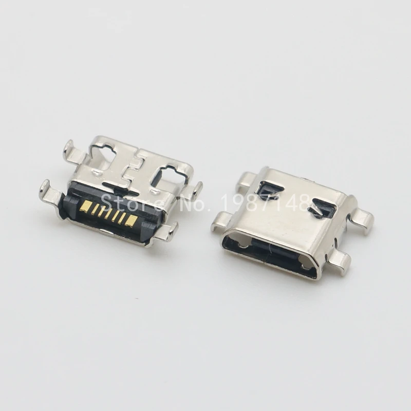 100 шт. разъем Micro USB 7Pin для передачи данных заглушка Samsung S3 mini i8190 i8160 S7562 S7582 - купить