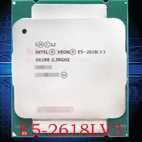 intel xeon e5 2618l v3 cpu 2 3 ghz l3 20mb 8 core 16 thread lga2011 v3 server cpu e5 2618lv3 processor
