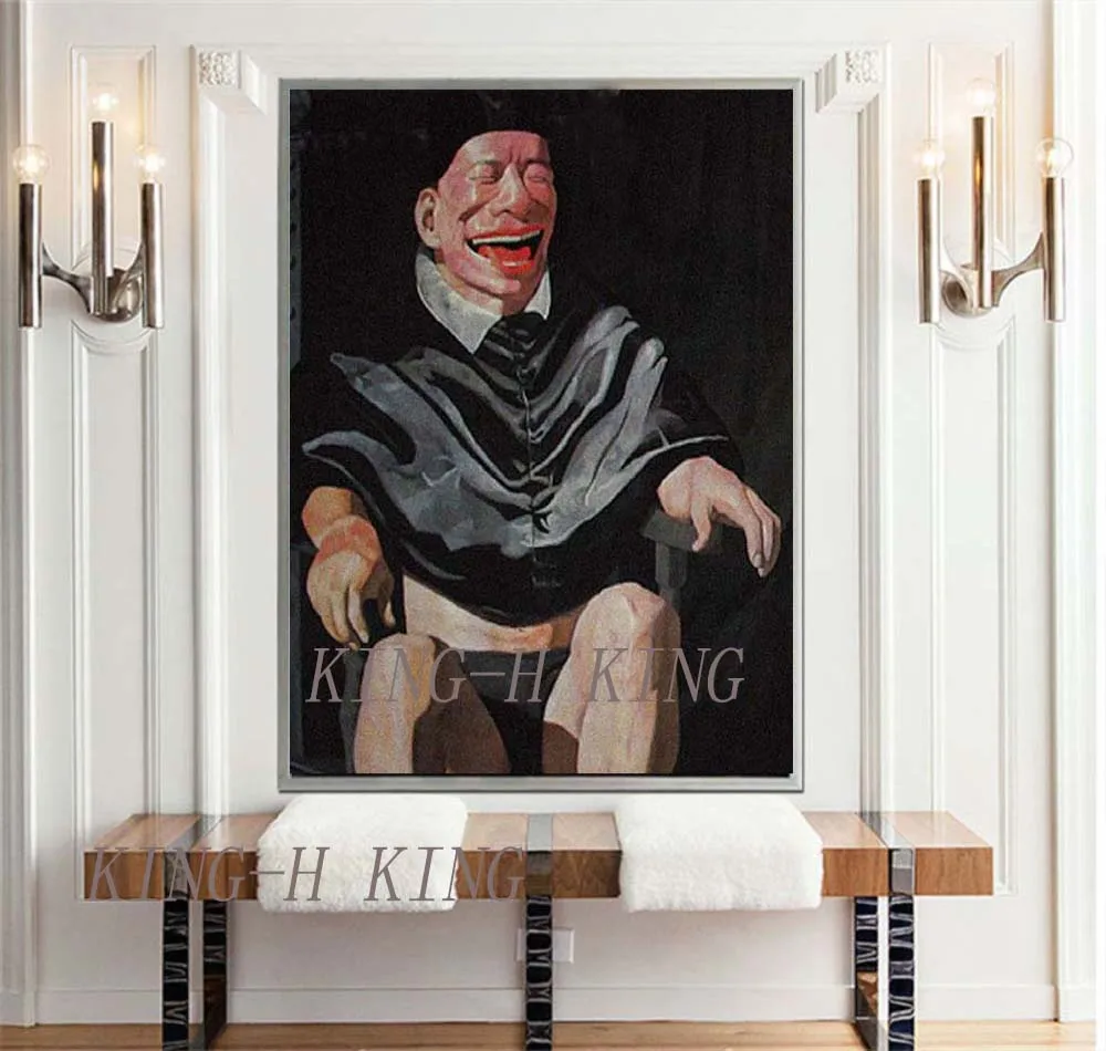 Китайские художники Рисованные вручную персонажи носят юбку с большим ртом