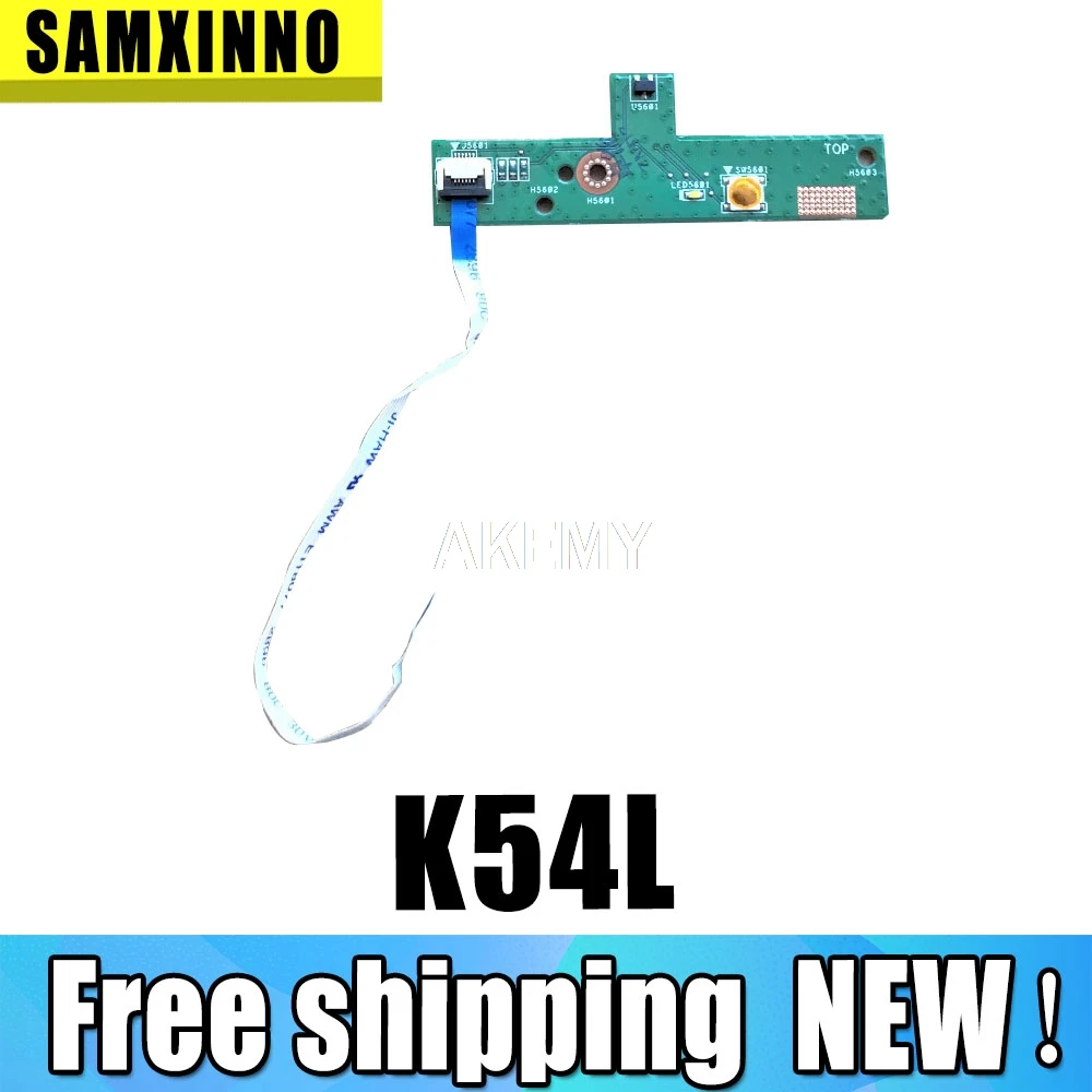 Кнопка включения выключения питания плата для For Asus X54H X54HR X54L X54C K54L K54C K54LY K54HR