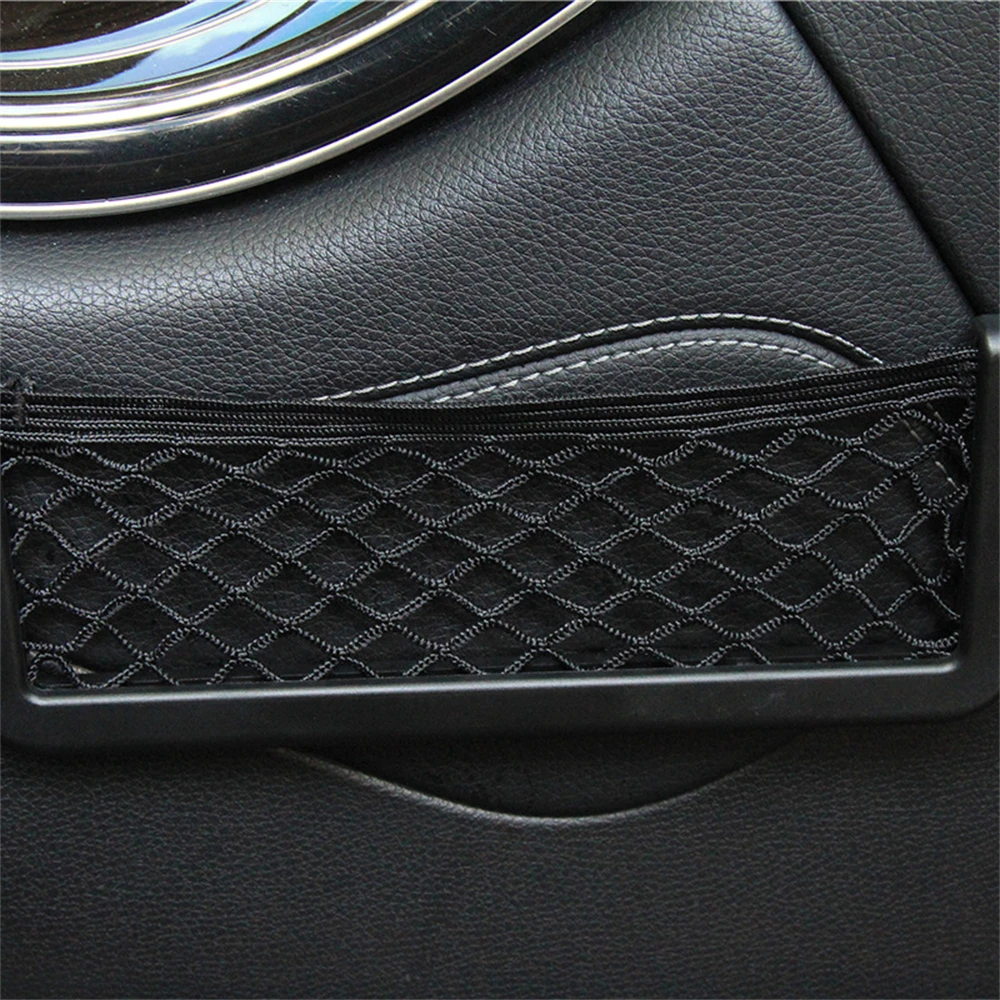 Universal 15x8cm Car Oxford Cloth Drink Phone Net Holder Storage Box Basket Tool Container Clips Bag | Автомобили и мотоциклы