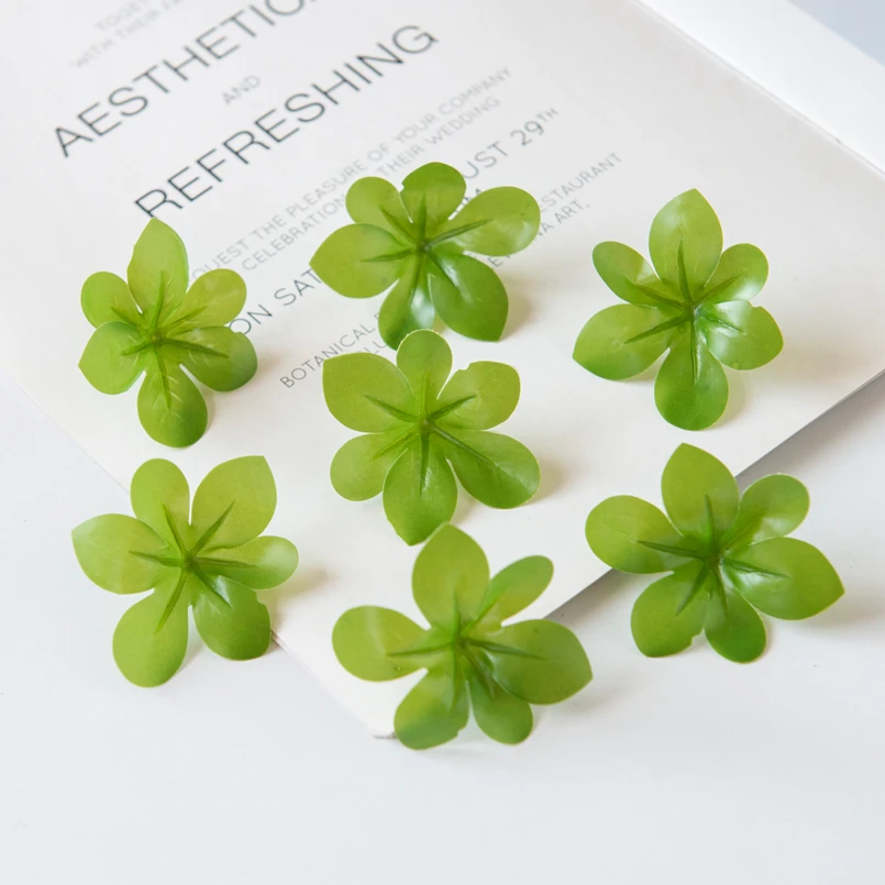 

Искусственные листья сливы, 50 шт