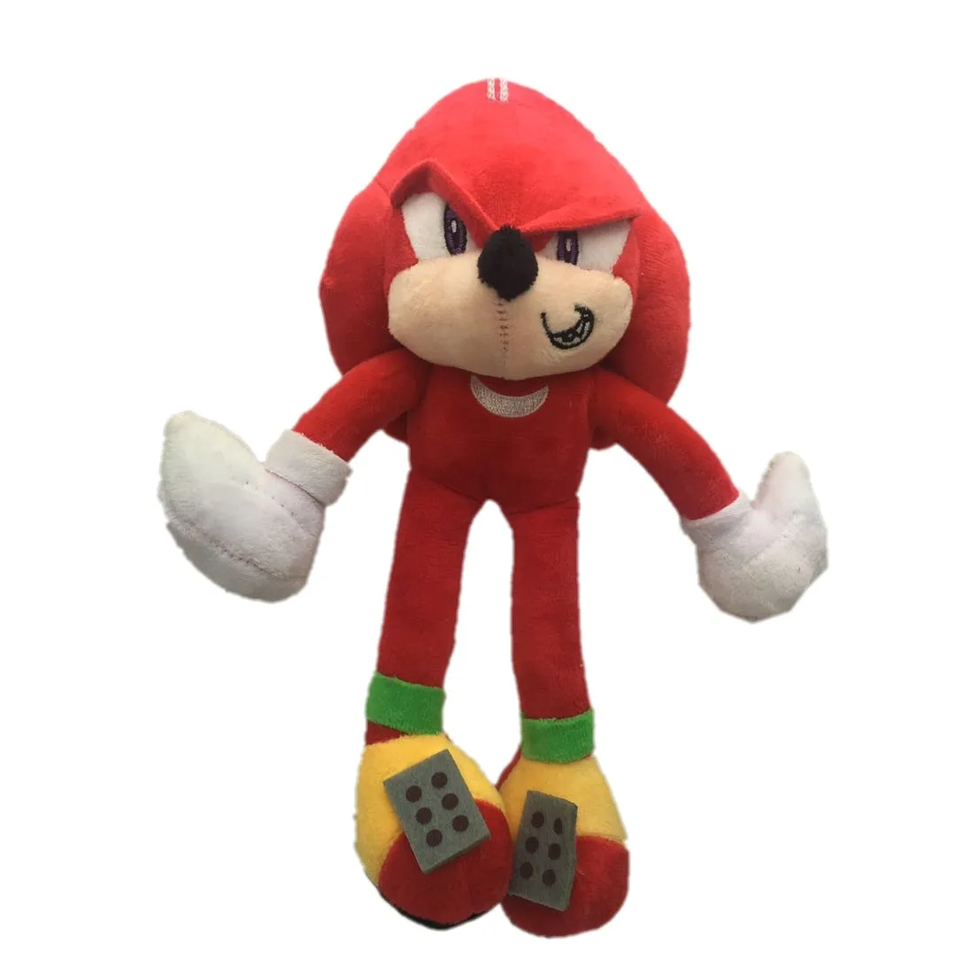 25 см звуковые игрушки Peluche милый плюшевый Соник мягкие куклы подарок для детей на