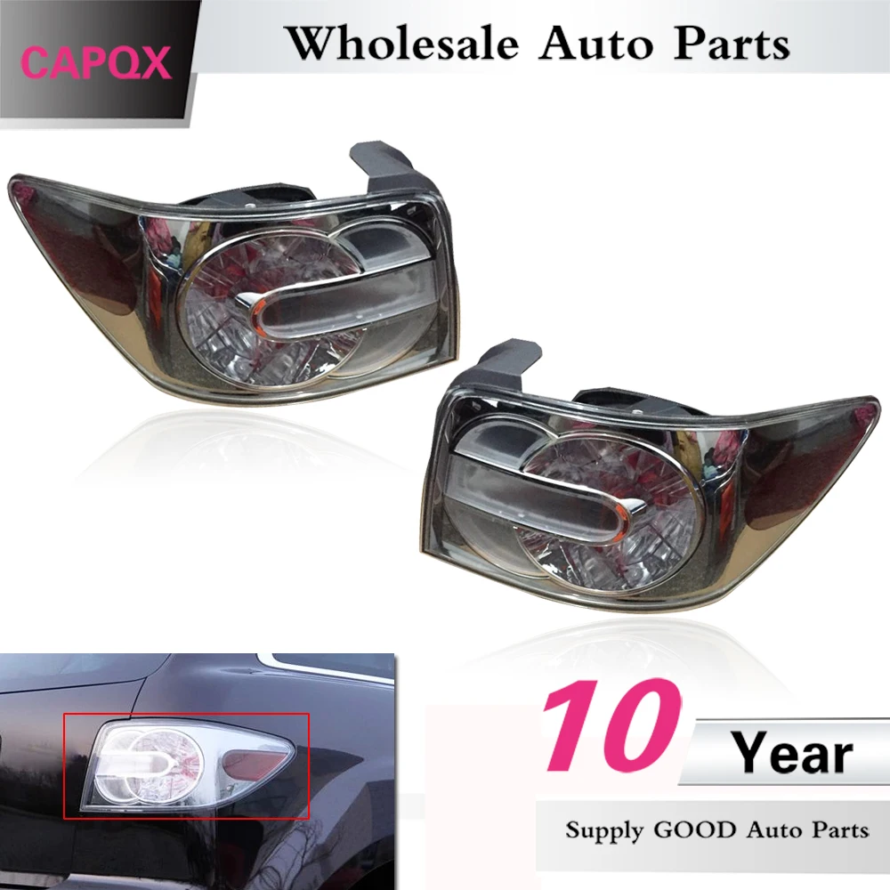 CAPQX 2 шт для Mazda CX7 CX 7 2008 2009 2010 2011 задний стоп сигнал светильник фонарь taillamp сборка
