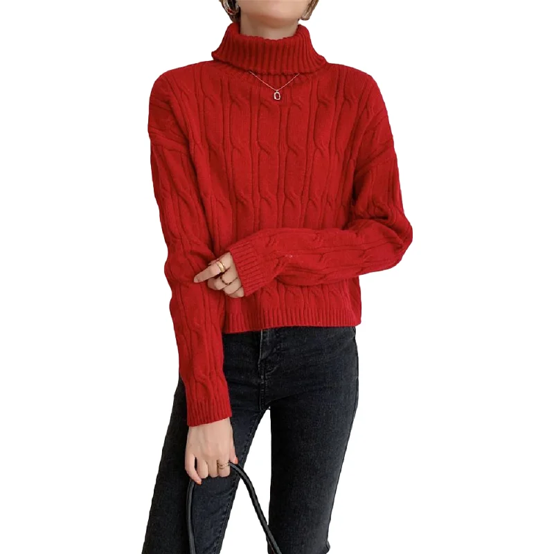 

New Women Sweater Pullover Female Knitting Overszie Sweaters Long Sleeve Girls Loose Elegant Knitted Thick Outerwear Plus Size