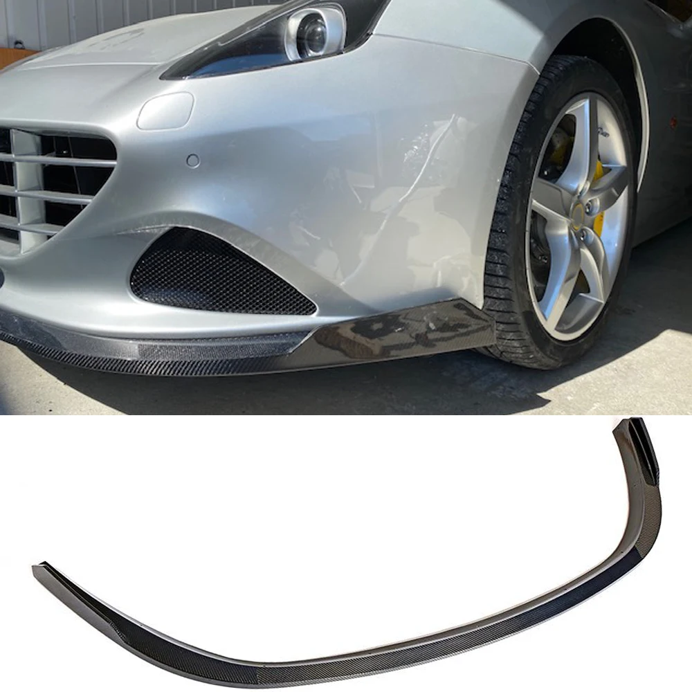 Передний бампер из углеродного волокна спойлер разветвители для Ferrari California T