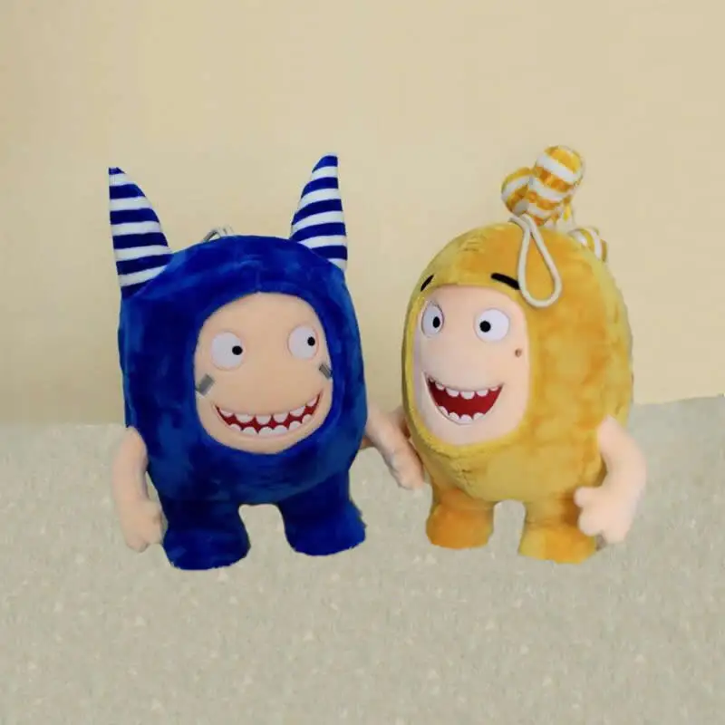 35CM Strange Treasure Of Soldiers Plush Doll Oddbods Monster Doll Couple The Gift For Children