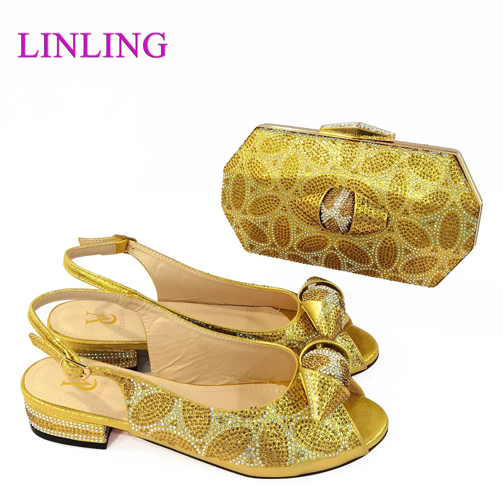 

В нигерийском стиле 2021 Новое поступление; Летнее; Итальянский дизайн; Лидер продаж в форме цветка с узкими лентами; Стиль Золотой Цвет Женск...