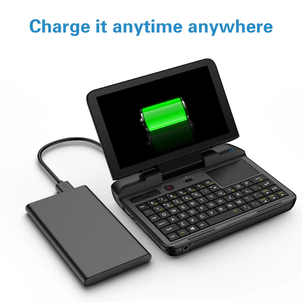 Portable Pocket Mini Laptop PC Micro Computer Notebook MicroPC 6   Intel Celeron N4120 Windows 10 Pro 8GB RAM Russian Keyboard