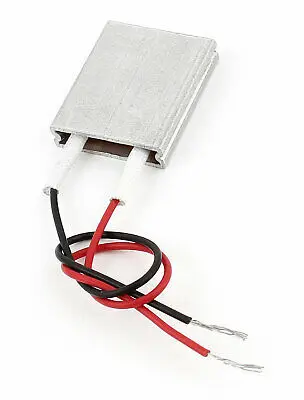 

Aluminum PTC Heater Thermostat Constant Temperature 25x20x5mm 12V 60C