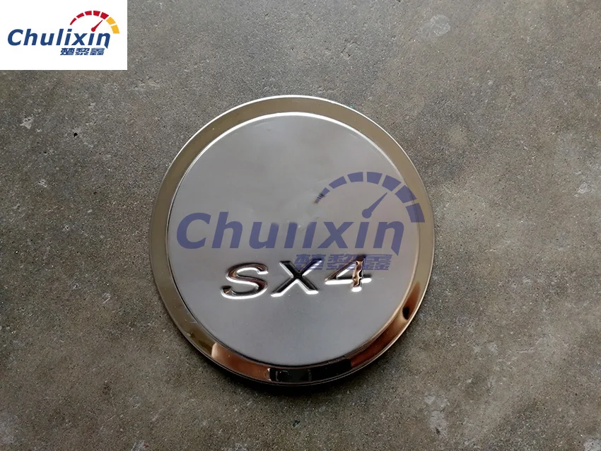 

stainless steel fuel tank cap decorate the sequins for Suzuki Tianyu two compartment car accessories