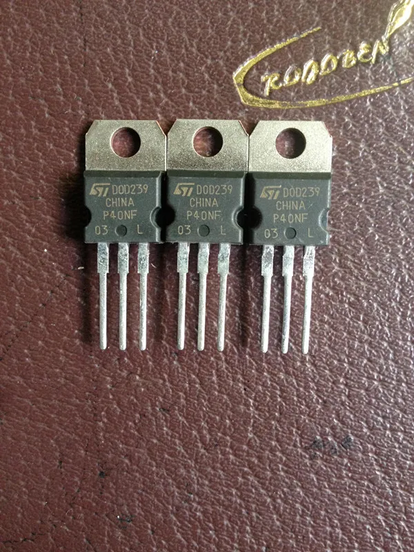 (5 шт.) STP40NF03L TO 220|Интегральные схемы| |