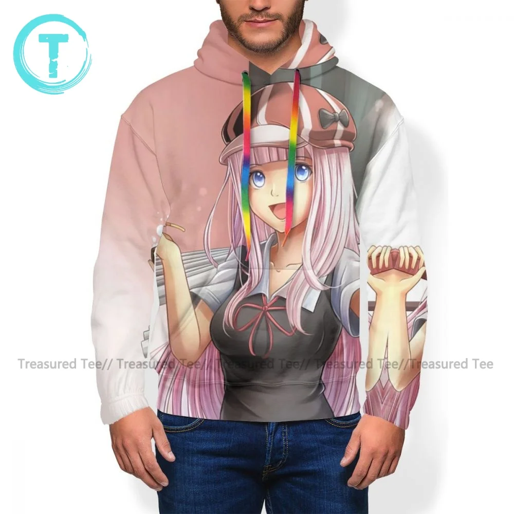 

Warm Kaguya Sama Hoodies Polyester Outdoor Pullover Hoodie Long Stylish Hoodie Oversized Mens