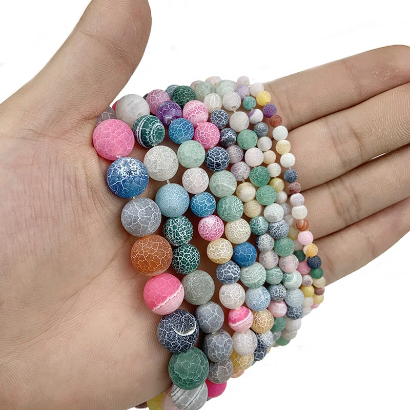 Натуральный Цветной Сердолик MKTREG, 4/6/8/10/12 мм, круглые бусины россыпью для изготовления ювелирных изделий, браслетов, аксессуары «сделай сам»