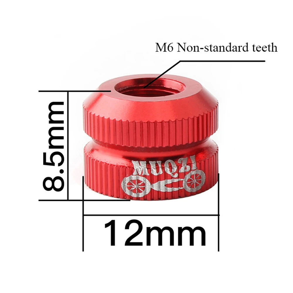 

MTB Road Bike Bicycle Tubeless Tire Presta Valve Nut Inner Tube Valve Caps Vacuum Tire Nozzle Lock Nut Replacement Accessories