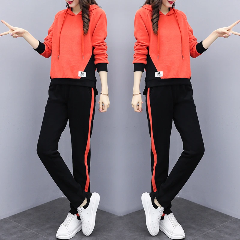 Новинка весны 2020 повседневный женский спортивный костюм комплект из двух