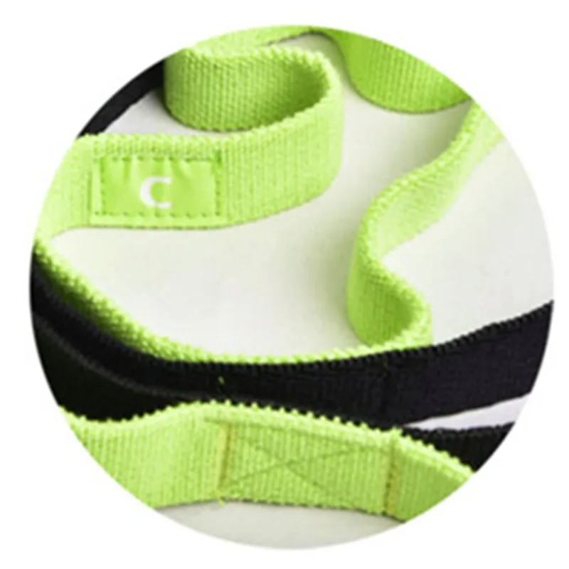 

Yoga Pull Strap Belt Cottom Latex Elastic Latin Dance Stretching Band Loop Yoga Pilates GYM Fitness Exercise Resistance Bands